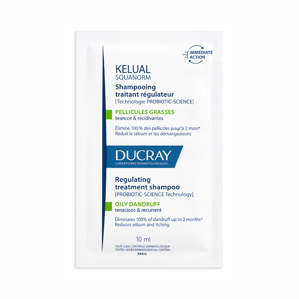 Gift - Ducray Regulating Treatment Shampoo for Oily Dandruff 10mL